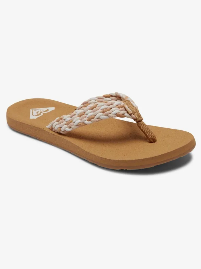 Roxy Flip Flops Porto FlipFlops Whitemulti 8211 Women