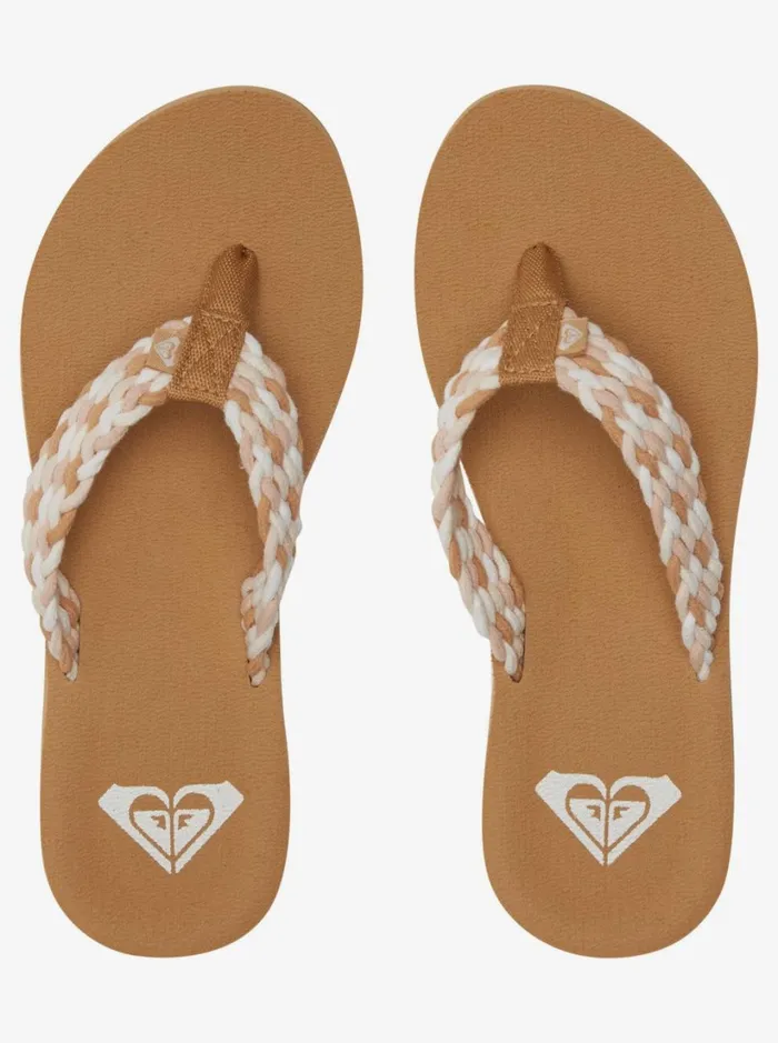 Roxy Flip Flops Porto FlipFlops Whitemulti 8211 Women