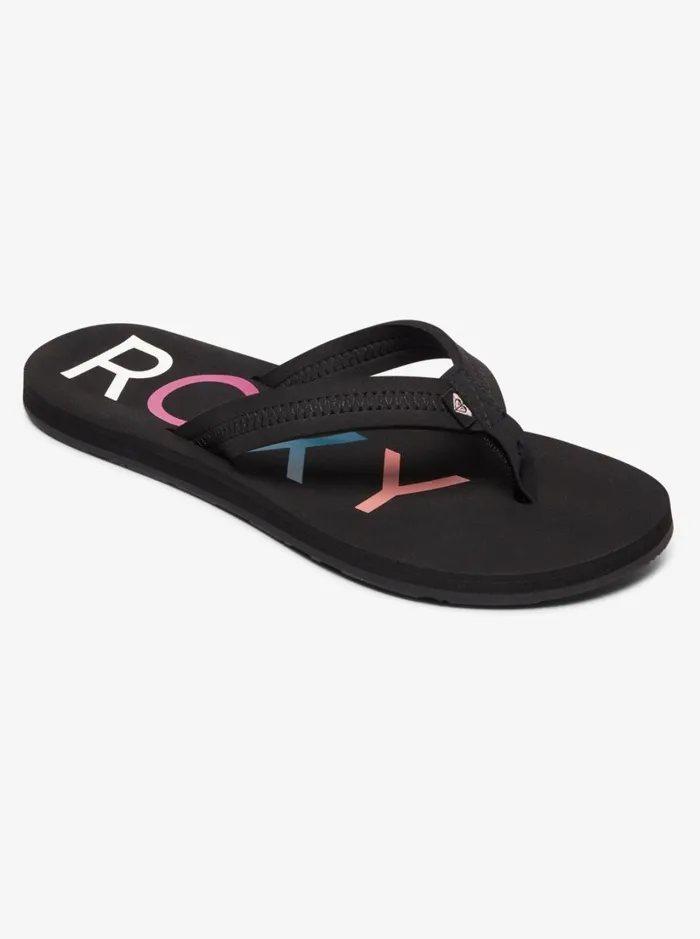 Roxy Flip Flops Vista FlipFlops Black 8211 Women