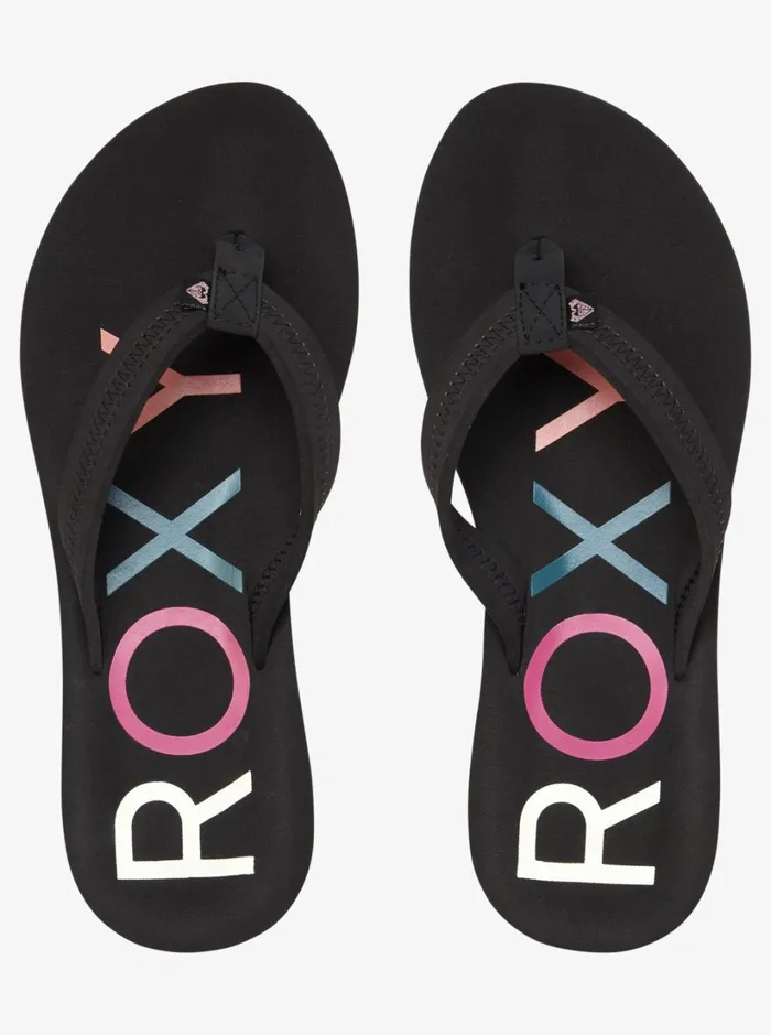 Roxy Flip Flops Vista FlipFlops Black 8211 Women