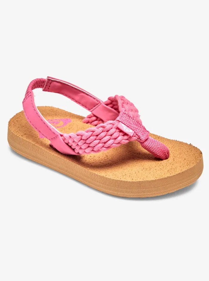 Roxy Shoes and Sandals Toddler039s Porto Sandals Hot Pink 8211 Women