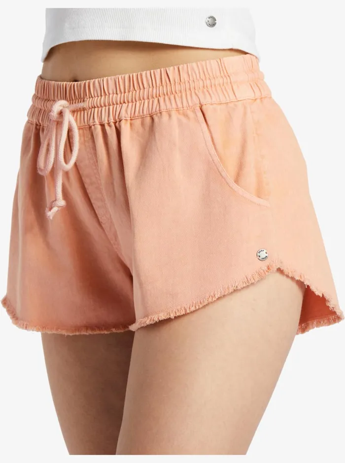 Roxy Shorts Scenic Route Elasticized Shorts Deep Lichen Green 8211 Women