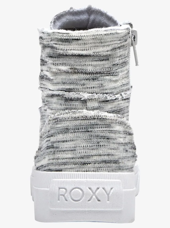 Roxy Sneakers Roxy Rae MidTop Shoes Heather Grey 8211 Women