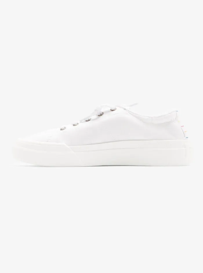 Roxy Sneakers Summer Sky Shoes White Hacienda 8211 Women