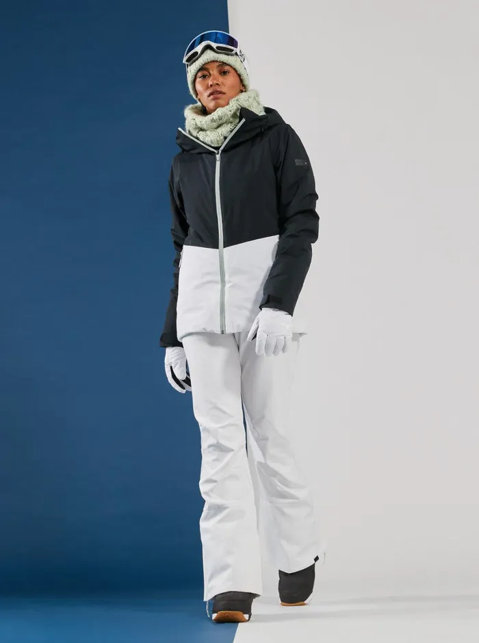 Roxy Snow Pants Rising High Skinny Technical Snow Pants Bright White 8211 Women