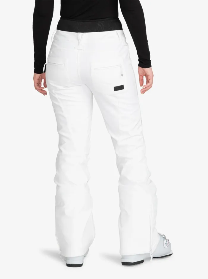 Roxy Snow Pants Rising High Skinny Technical Snow Pants Bright White 8211 Women