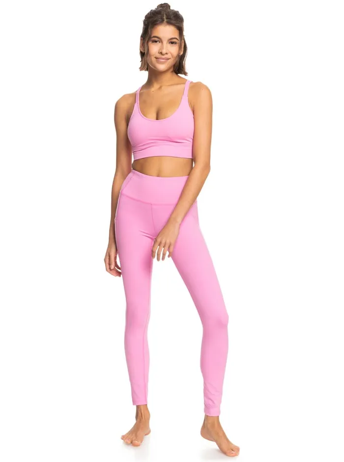 Roxy Sports Bras Heart Into It Sports Bra Cyclamen 8211 Women
