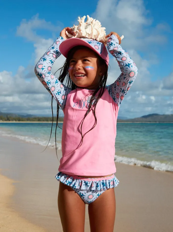 Roxy Surf Girls039 27 Bold Florals Long Sleeve Rashguard Set Crystal Teal Sol Flower 8211 Women Roxy Surf Girls039 27 Bold Florals Long Sleeve Rashguard Set Crystal Teal Sol Flower 8211 Women