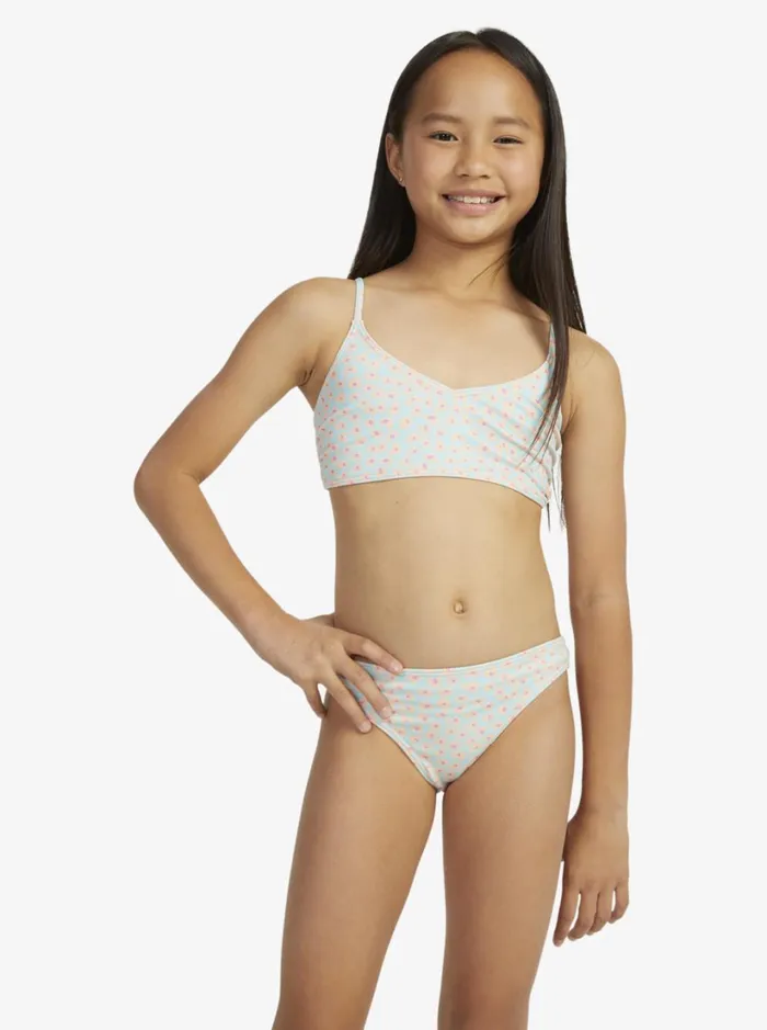 Roxy Swim Girl039s 716 Flower Bed Cropped Tank Set Bikini Set Aruba Blue Flower Bed 8211 Women Roxy Swim Girl039s 716 Flower Bed Cropped Tank Set Bikini Set Aruba Blue Flower Bed 8211 Women