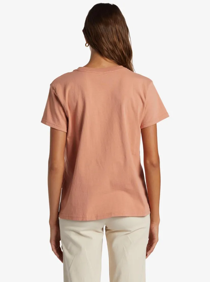Roxy Tees and Tanks Roxy Rays Oversized TShirt Cork 8211 Women