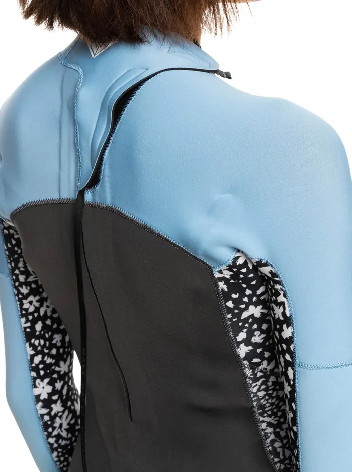 Roxy Wetsuits 43mm Swell Series Back Zip Wetsuit Jetboy Blue 8211 Women