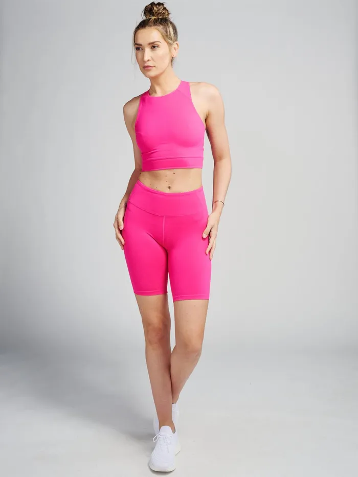 Running Training Women Tasc Performance Sculptive Pocket Bike Short 8in