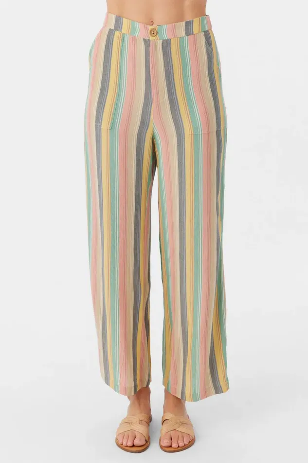 RYLAN BEACHBOUND STRIPE WIDE LEG PANTS Multi Clr Women O039NEILL Collections