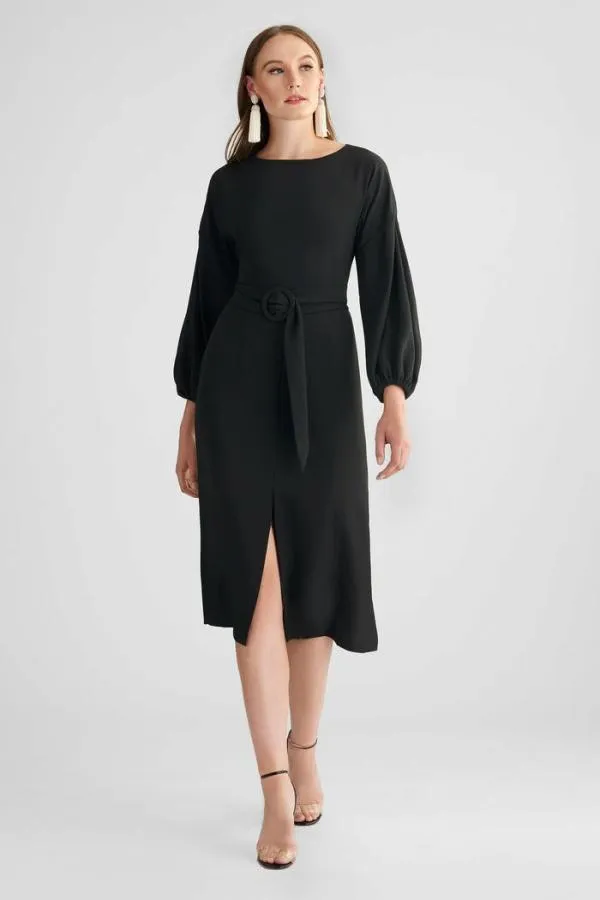 Sachin and Babi Annie Dress 8211 Black Black Women Midi