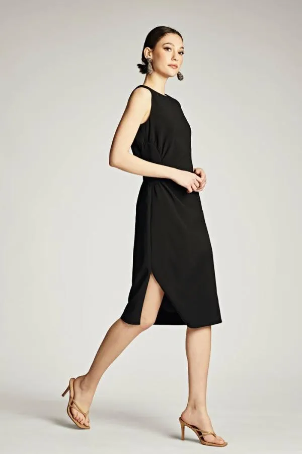 Sachin and Babi Diana Dress 8211 Black Black Women Plus Sizes