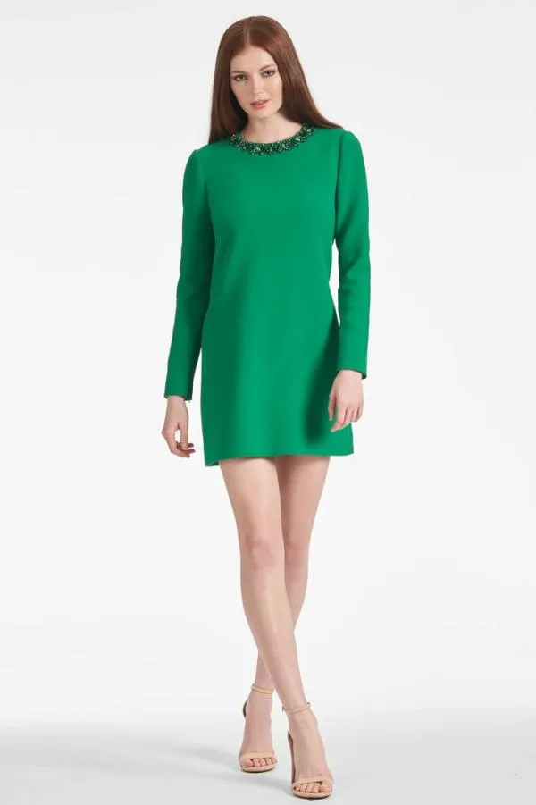 Sachin and Babi Embellished Lily Dress 8211 Cadmium Green Cadmium Green Women Sheath Sachin and Babi Embellished Lily Dress 8211 Cadmium Green Cadmium Green Women Sheath
