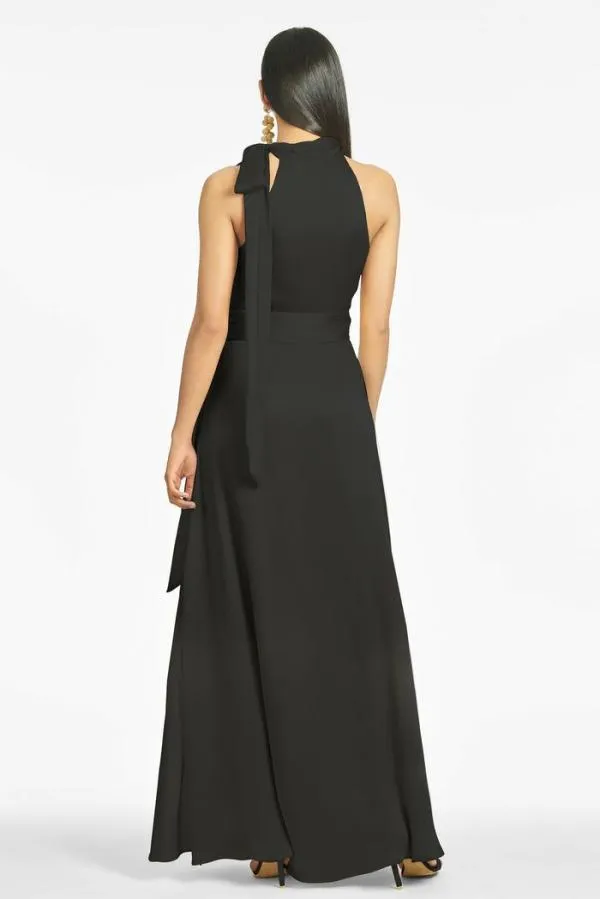 Sachin and Babi Kayla Gown 8211 Black Black Women Plus Sizes