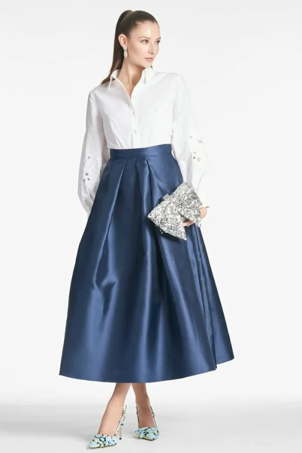 Sachin and Babi Leighton Skirt 8211 Navy Navy Women Skirts