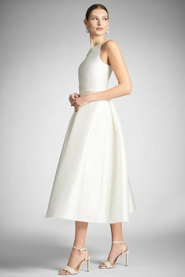 Sachin and Babi Leighton Skirt 8211 Off White 8211 Mikado Off White Women Skirts Sachin and Babi Leighton Skirt 8211 Off White 8211 Mikado Off White Women Skirts