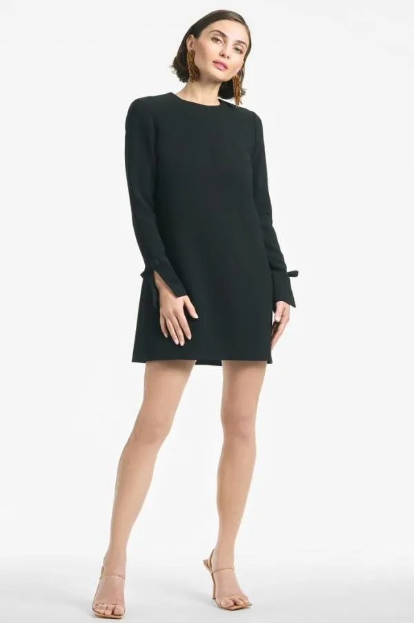 Sachin and Babi Lily Dress 8211 Black Black Women Open Back