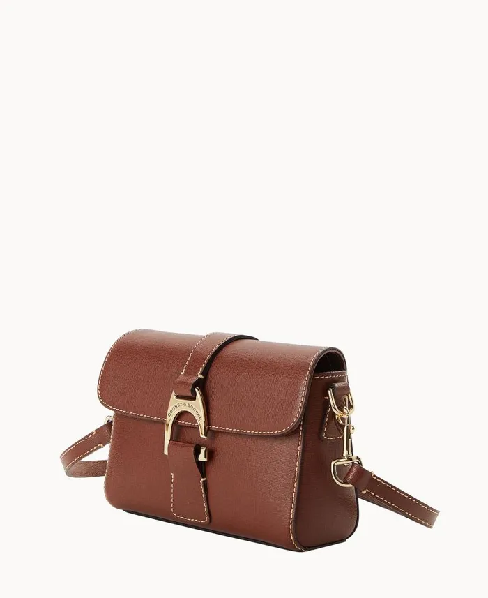 Saffiano Kyra Bag Amber Woman Dooney and Bourke Shoulder Bags Saffiano Kyra Bag Amber Woman Dooney and Bourke Shoulder Bags