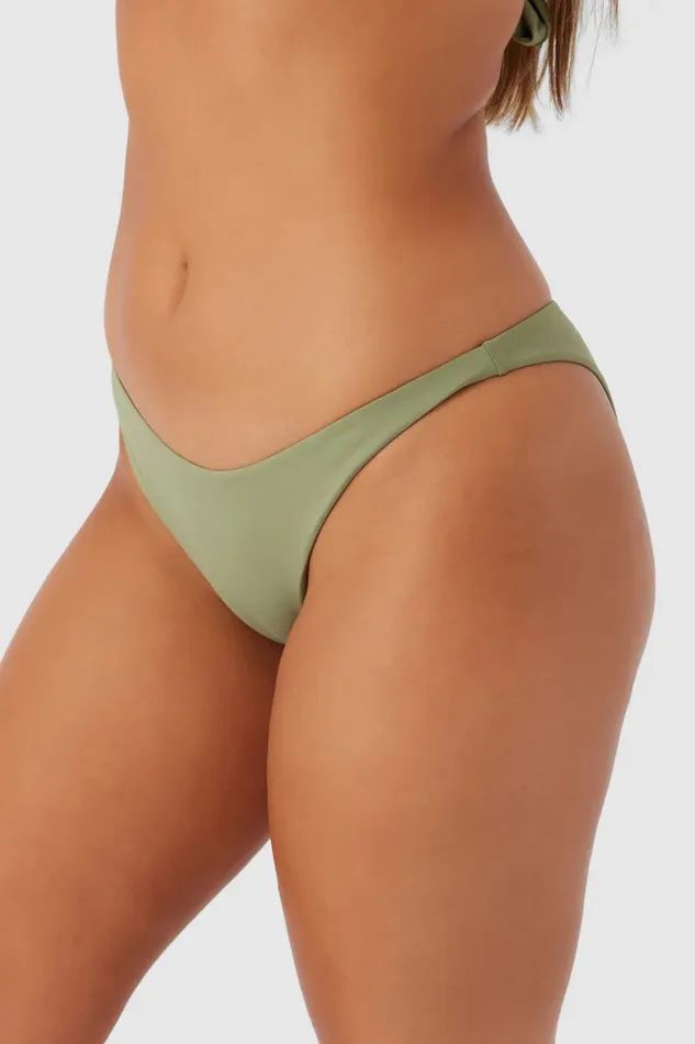 SALTWATER SOLIDS FLAMENCO HIGH CUT CHEEKY BOTTOMS Oil Green Women O039NEILL Collections