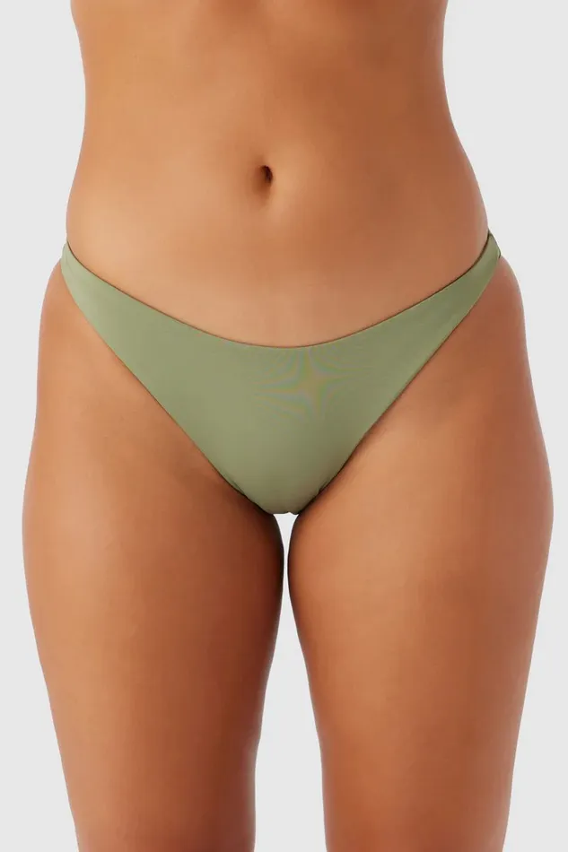 SALTWATER SOLIDS FLAMENCO HIGH CUT CHEEKY BOTTOMS Oil Green Women O039NEILL Collections