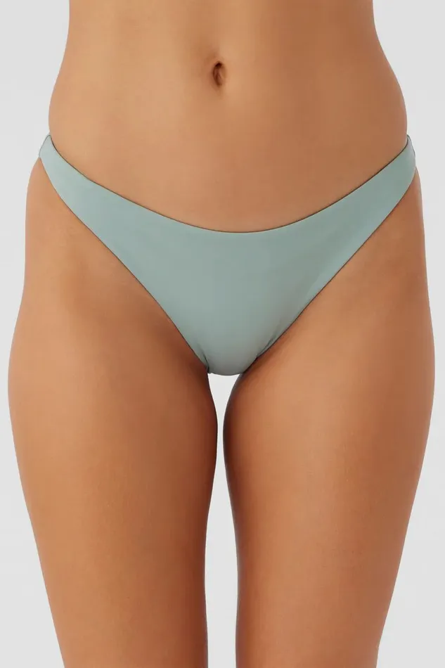 SALTWATER SOLIDS FLAMENCO HIGH CUT CHEEKY BOTTOMS Silver Blue Women O039NEILL Collections