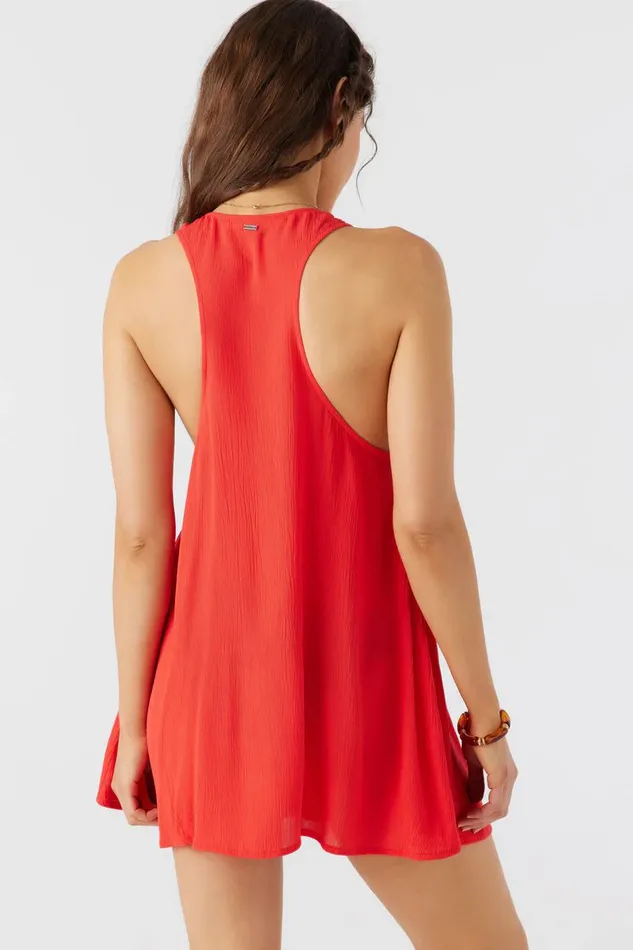 SALTWATER SOLIDS SARAH TUNIC SWIM COVERUP Bittersweet Women O039NEILL Swim