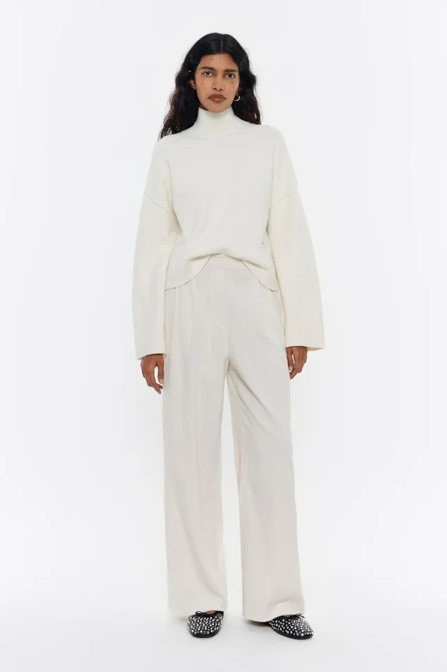 Sand Corduroy Joggers Sand Women Bimba Y Lola Trousers