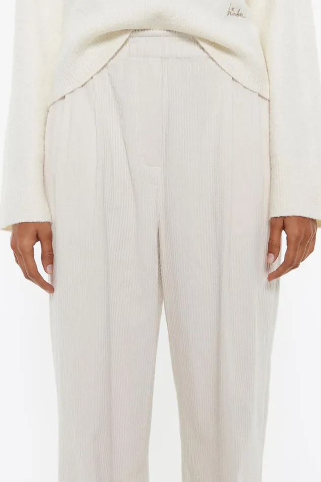 Sand Corduroy Joggers Sand Women Bimba Y Lola Trousers Sand Corduroy Joggers Sand Women Bimba Y Lola Trousers