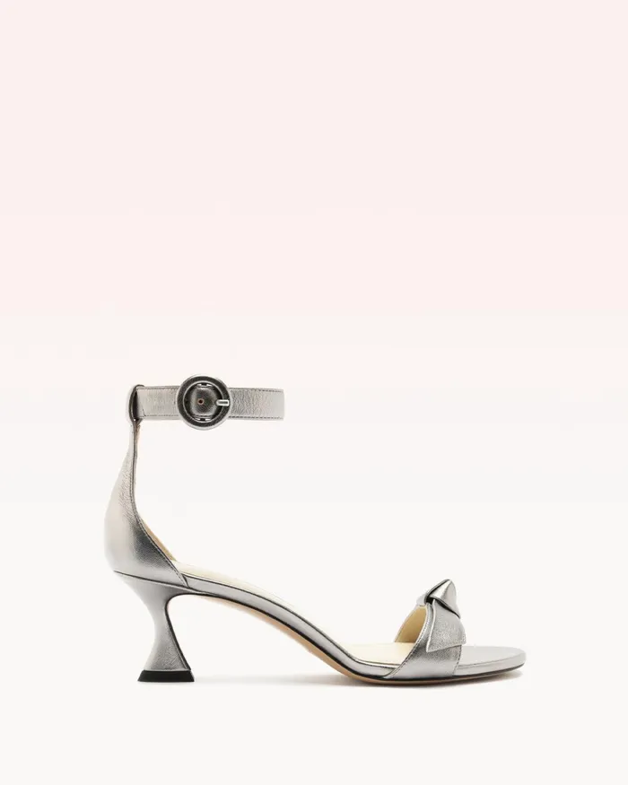 Sandals Women Alexandre Birman Clarita Buckle 60 Argento