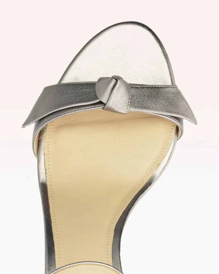 Sandals Women Alexandre Birman Clarita Buckle 60 Argento