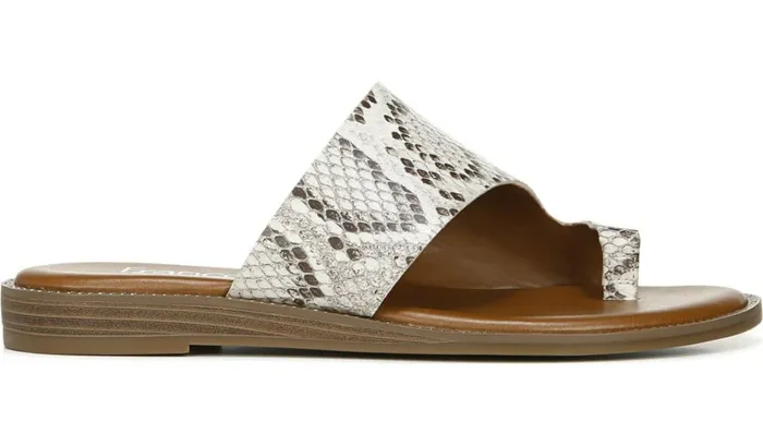 Sandals Women Franco Sarto Franco Gem Sandal Roccia Faux Leather