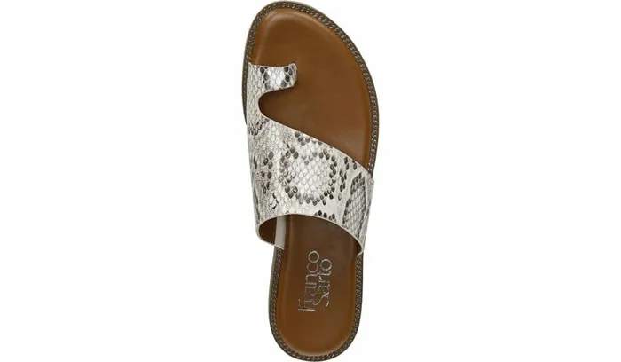 Sandals Women Franco Sarto Franco Gem Sandal Roccia Faux Leather