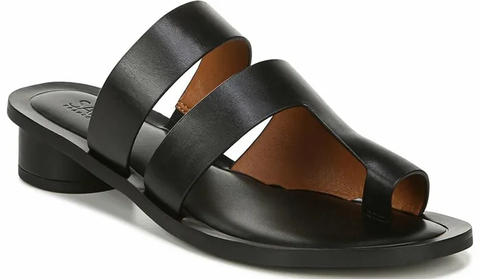 Sandals Women Franco Sarto Sarto Trixie Sandal Black Leather
