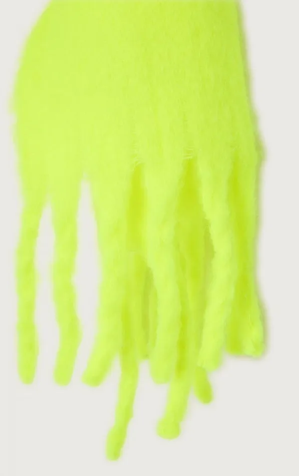 Scarf Zinaco Neon Yellow WomenMen American Vintage Scarves And Shawls