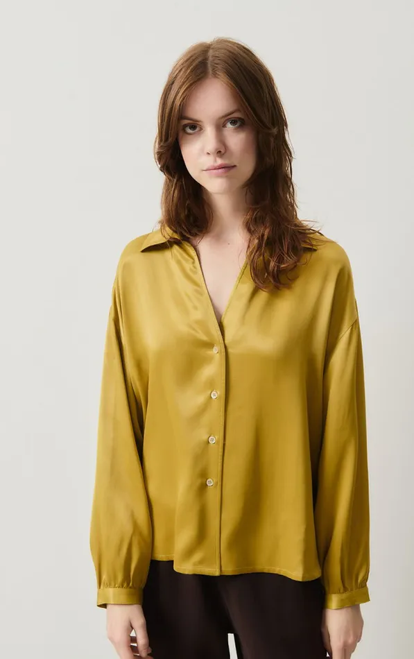 Shirt Unyl Golden Women American Vintage Shirts