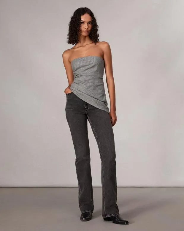 Shirts and Tops Women Rag and Bone Genevieve Plaid Top Blue Plaid