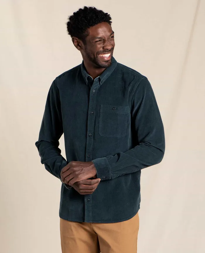 Shirts Men8217s ToadandCo Men8217s Scouter Cord Long Sleeve Shirt Midnight