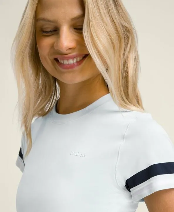 Short Sleeve Shirts Women Wilson Brooklyn Seamless Tee Plein Air Short Sleeve Shirts Women Wilson Brooklyn Seamless Tee Plein Air