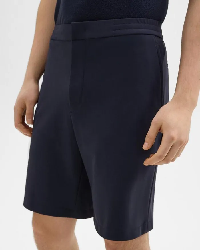 Shorts Men Theory Curtis 9 Drawstring Short In Precision Ponte Baltic Shorts Men Theory Curtis 9 Drawstring Short In Precision Ponte Baltic
