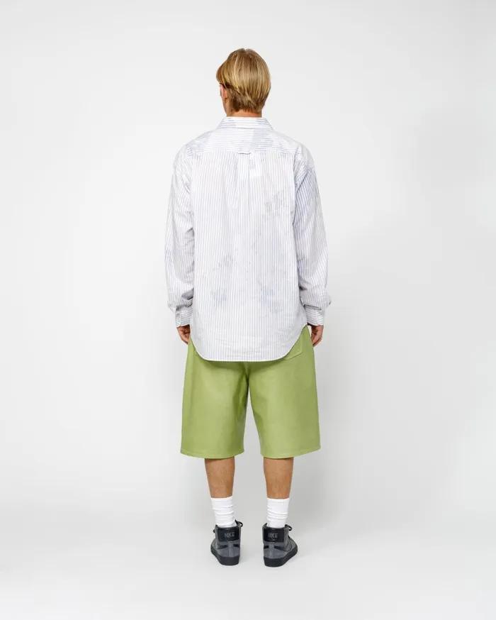 Shorts MenWomen Stussy BIG OL039 SHORT LEATHER Lime Shorts MenWomen Stussy BIG OL039 SHORT LEATHER Lime