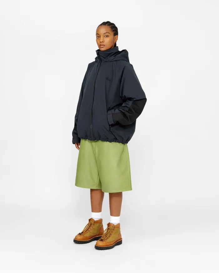Shorts MenWomen Stussy BIG OL039 SHORT LEATHER Lime Shorts MenWomen Stussy BIG OL039 SHORT LEATHER Lime
