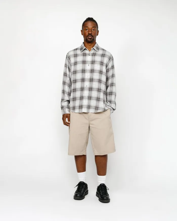 Shorts MenWomen Stussy CHINO WORK SHORT Khaki Shorts MenWomen Stussy CHINO WORK SHORT Khaki