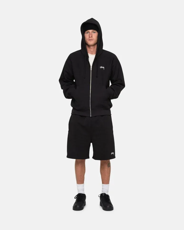 Shorts MenWomen Stussy STOCK LOGO SWEATSHORT Black Shorts MenWomen Stussy STOCK LOGO SWEATSHORT Black
