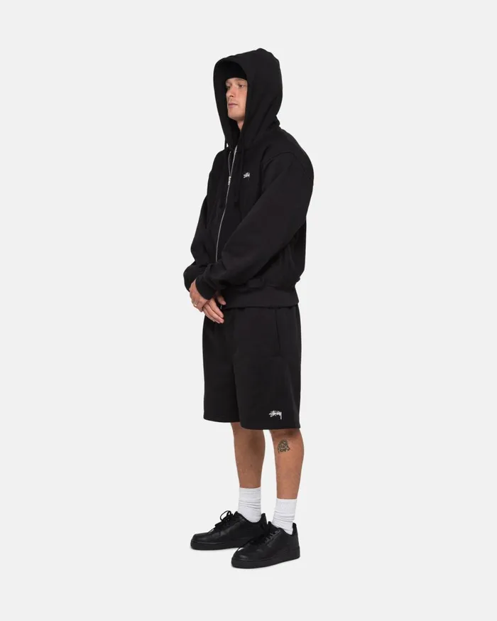 Shorts MenWomen Stussy STOCK LOGO SWEATSHORT Black Shorts MenWomen Stussy STOCK LOGO SWEATSHORT Black