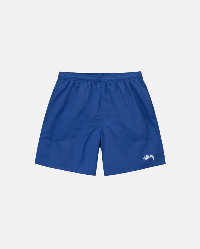Shorts MenWomen Stussy WATER SHORT STOCK Cobalt