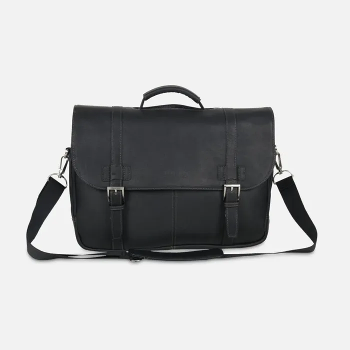Show Business Double Compartment 156034 Computer Portfolio Black Men Kenneth Cole Bags Show Business Double Compartment 156034 Computer Portfolio Black Men Kenneth Cole Bags