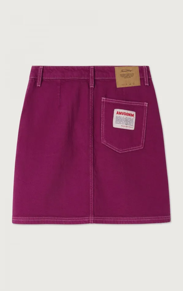 Skirt Nyolow Overdyed Fuchsia Women American Vintage Skirts Skirt Nyolow Overdyed Fuchsia Women American Vintage Skirts